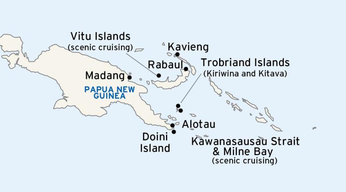 地图阿洛陶巴布亚新几内亚